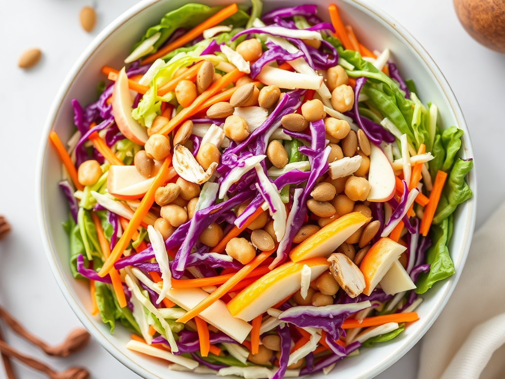 A High-Protein Thanksgiving Slaw Recipe That’s Fresh, Light, and&nbsp;Holiday-Ready